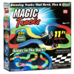 Детский трек Magic Tracks 220 деталей светится в темноте